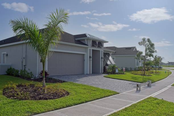 Permeable Paver Driveway in Gladstone, MI